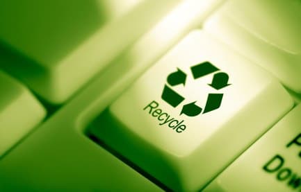 recycle button on a keyboard